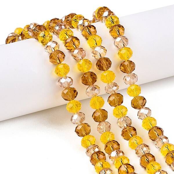 Transparent Glass Beads Strands