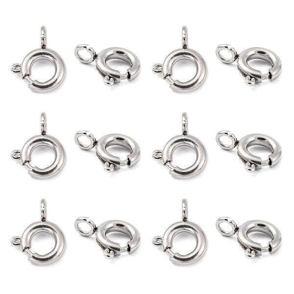 Tarnish Resistant 304 Stainless Steel Spring Ring Clasps