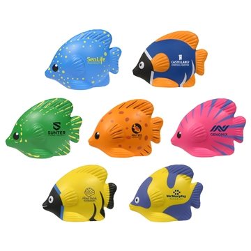 150 Promotional Tropical Fish - Stress Reliever - Polyurethane