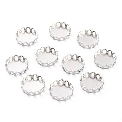 Non-Tarnish 304 Stainless Steel Cabochon Settings