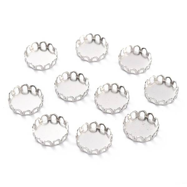 Non-Tarnish 304 Stainless Steel Cabochon Settings