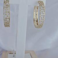 Argollas grandes para mujer elegantes