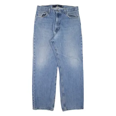NAUTICA Mens Jeans Blue Relaxed Straight W33 L30