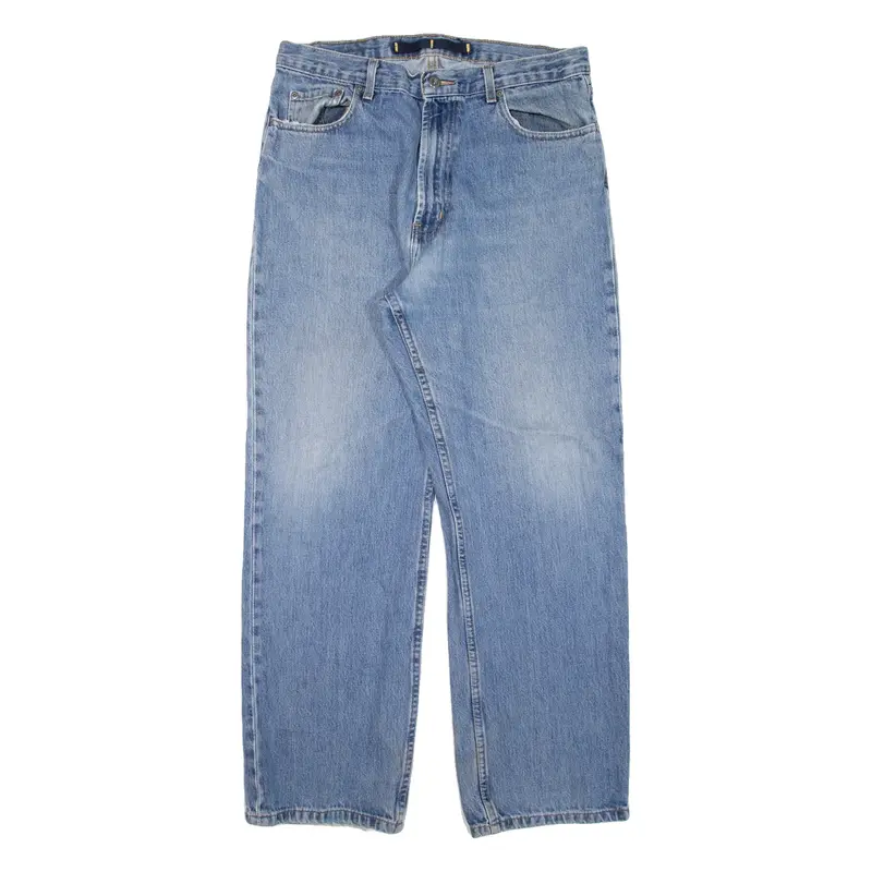 NAUTICA Mens Jeans Blue Relaxed Straight W33 L30