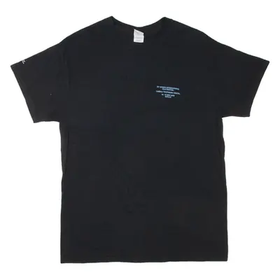 GILDAN Graphic Mens T-Shirt Black M