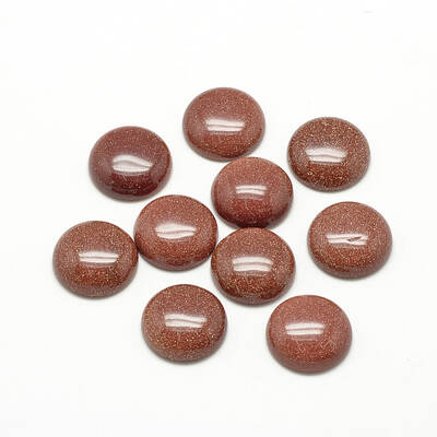Synthetic Goldstone Cabochons