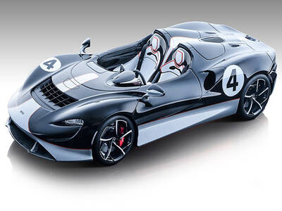 2020 McLaren Elva Convertible 4 Black with Silver Accents \