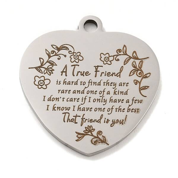 Non-Tarnish 201 Stainless Steel Pendants