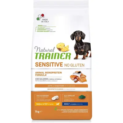 Affinity petcare italia srl Natural Sensitive No Gluten Small & Toy Puppy & Junior With Salmon - 800Gr