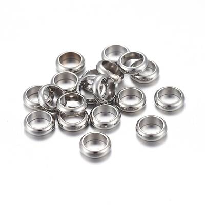 Tarnish Resistant 201 Stainless Steel Spacer Beads