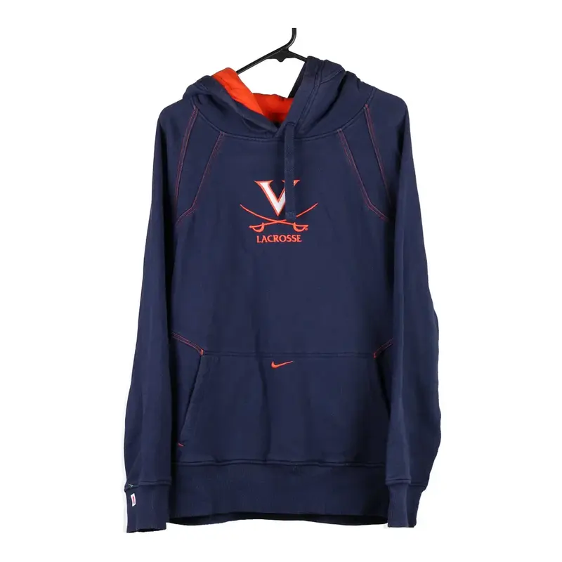 Nike Hoodie - Small Navy Cotton