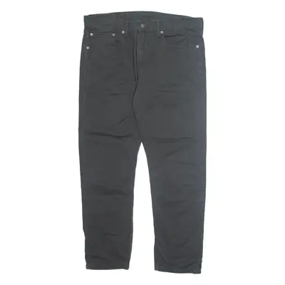 LEVI'S Mens Trousers Grey Regular Tapered W36 L30