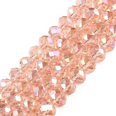 Electroplate Glass Beads Strands