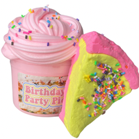 Happy Birthday Pie DIY Clay Kit Squishy Clay Texture Kit Squishy