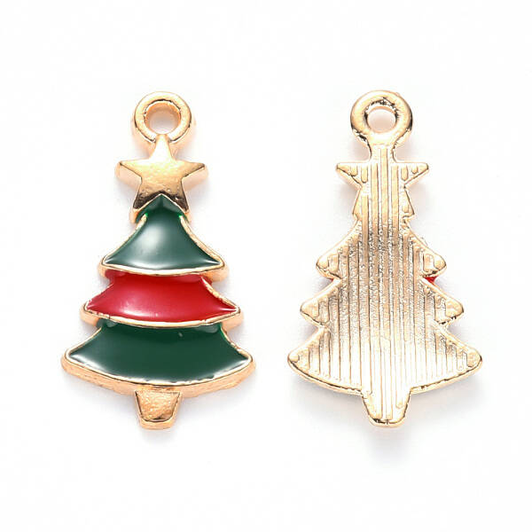 Alloy Enamel Pendants