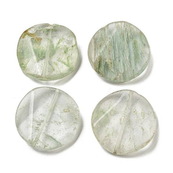 Green Watermelon Stone Glass Beads