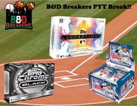 1x 2024 Topps Inception hobby box & 1x 2025 Topps Chrome Black hobby box & 1x 2025 Topps Series Two jumbo box - PYT break - 3...