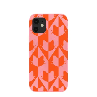 Bubblegum Pink Purr iPhone 12 Mini Case