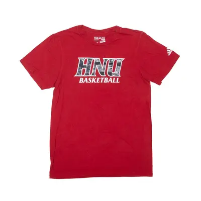 ADIDAS HNU Basketball USA T-Shirt Red Short Sleeve Mens S