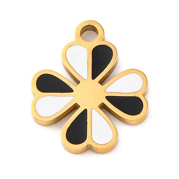304 Stainless Steel Enamel Charms