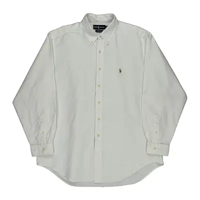 Yarmouth Ralph Lauren Shirt - XL White Cotton