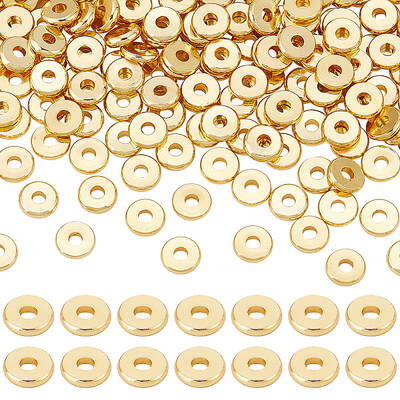 200Pcs Brass Spacer Beads