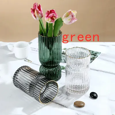 Home Decoration Soft Decoration Vase | Color: Green | style: Large