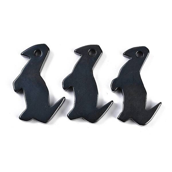 Synthetic Non-magnetic Hematite Pendants