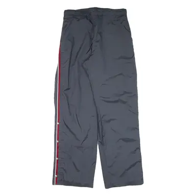 ADIDAS Mens Track Pants Grey Straight M W30 L30
