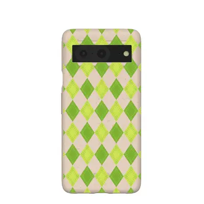 Seashell Argyle Google Pixel 8 Case