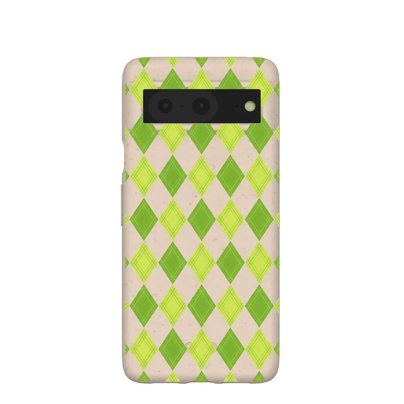 Seashell Argyle Google Pixel 8 Case