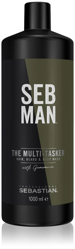 Sebastian Professional Man The Multi-Tasker Shampoo 3 in 1 1000 ml