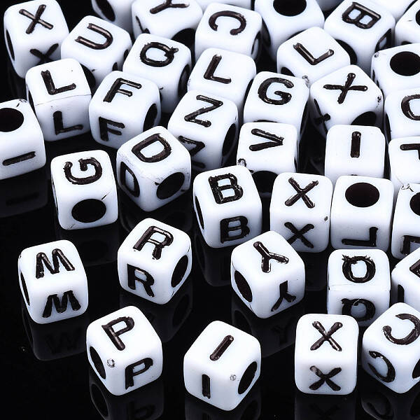 Opaque Acrylic Beads