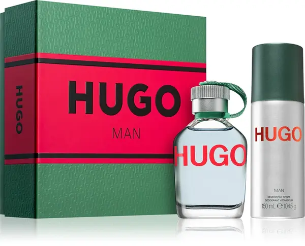 Hugo Boss HUGO Gift Set for Men HUGO Men Eau de Toilette 75ml + Deodorant Spray 150ml