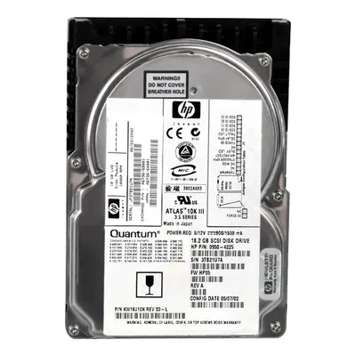 A6736-64001 HP 18.2GB Ultra-160 SCSI 10000 3.5-inch Hard Drive
