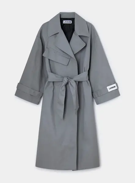 LONDRES GREY TRENCH | Size: S