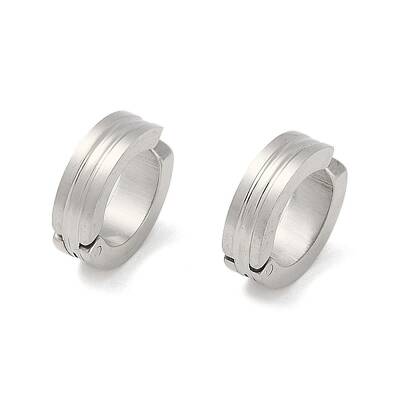 Non-Tarnish Ion Plating(IP) 304 Stainless Steel Clip-on Earrings