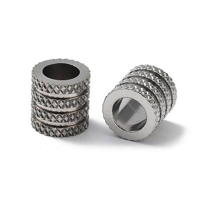 Non-Tarnish 303 Stainless Steel European Beads