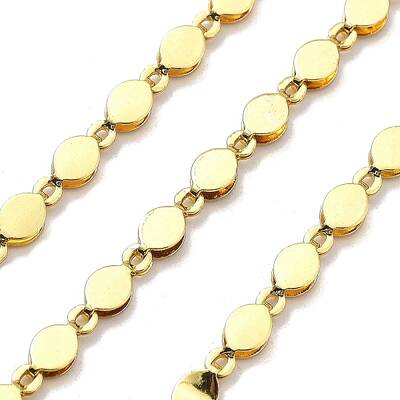 Brass Leaf Link Chains