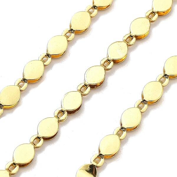 Brass Leaf Link Chains