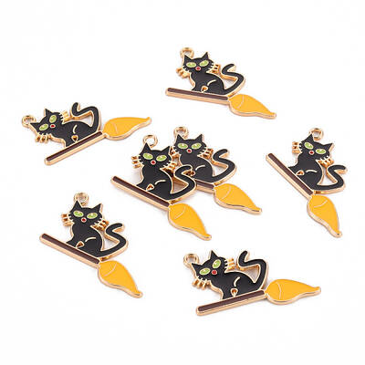 Eco-Friendly Alloy Enamel Pendants