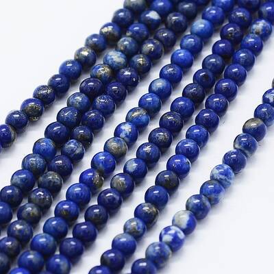 Natural Lapis Lazuli Beads Strands