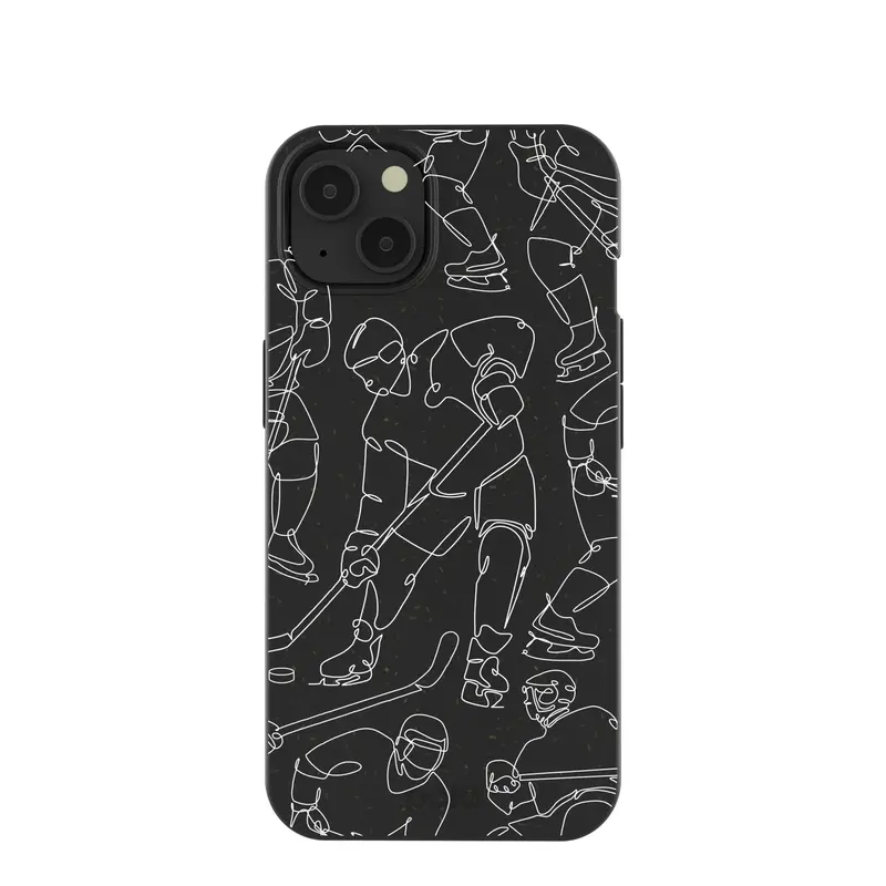 Black Play Sketch iPhone 13 Case