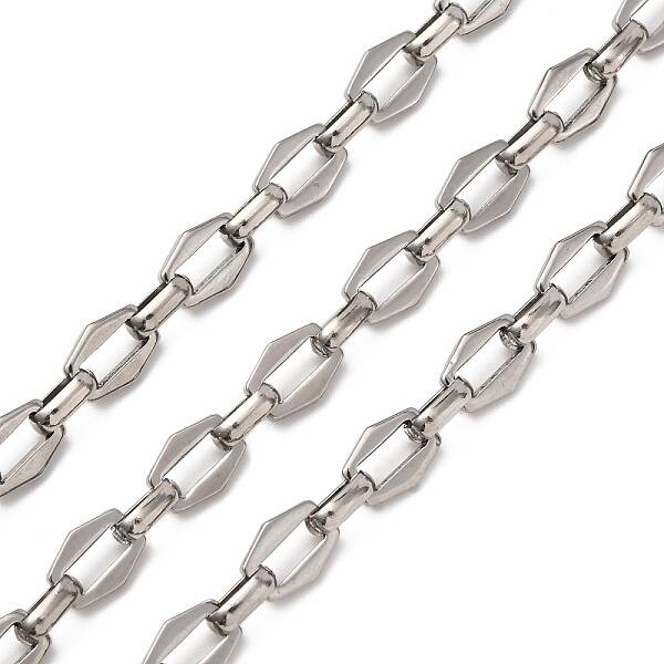 304 Stainless Steel Hexagon Link Chains