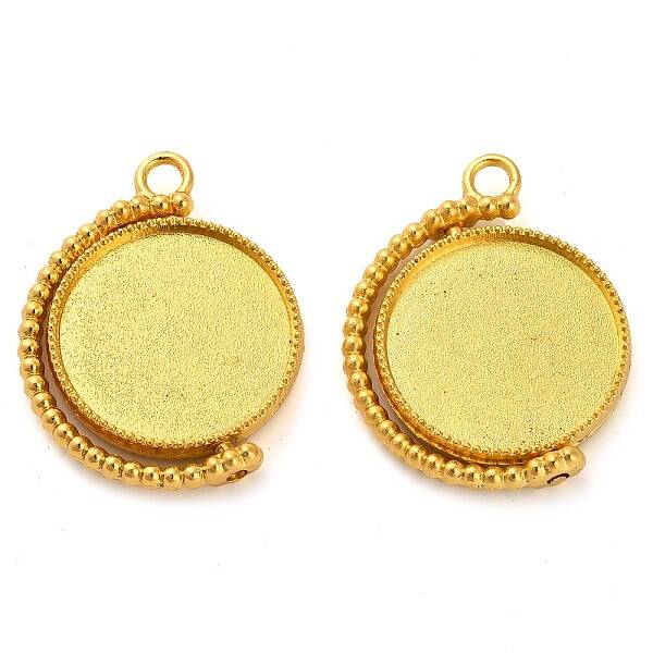 Zinc Alloy Pendant Cabochon Settings
