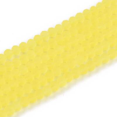 Transparent Glass Beads Strands