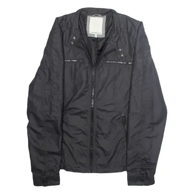 CALVIN KLEIN JEANS Mens Jacket Beige Nylon L