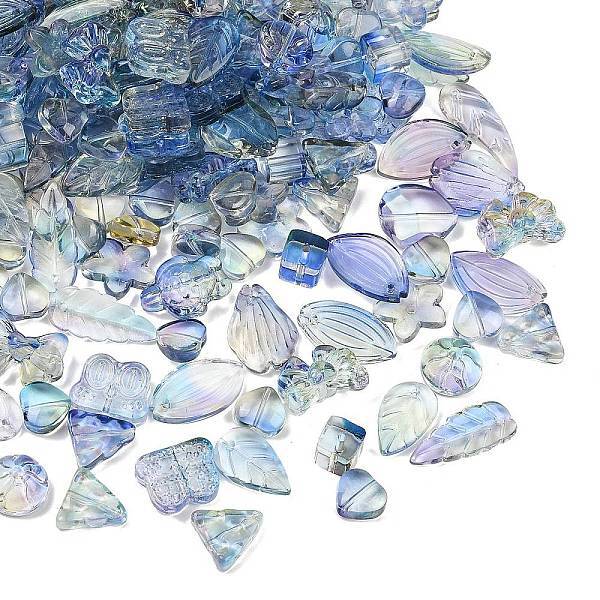 Gradient Color Transparent Glass Beads