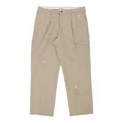 Lee Trousers - 37W 32L Beige Cotton