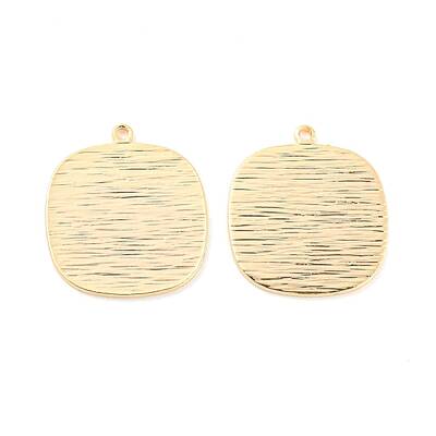 Rack Plating Brass Pendants